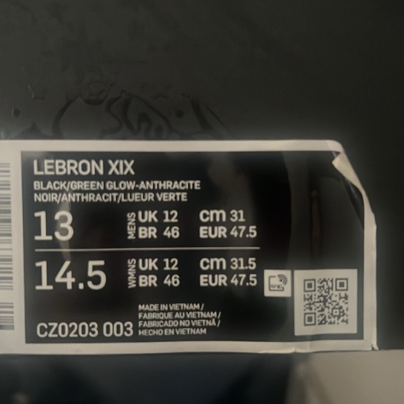 Lebron XIX worn only few times - Picture 4 of 4